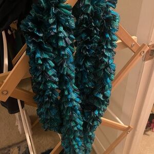 Teal scarf